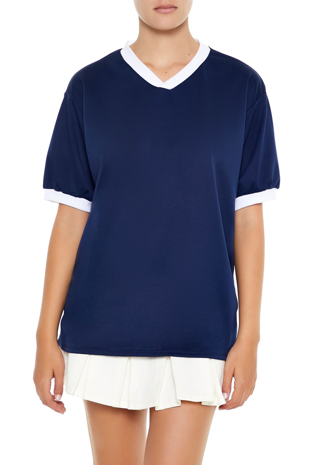 V-Neck Ringer Jersey