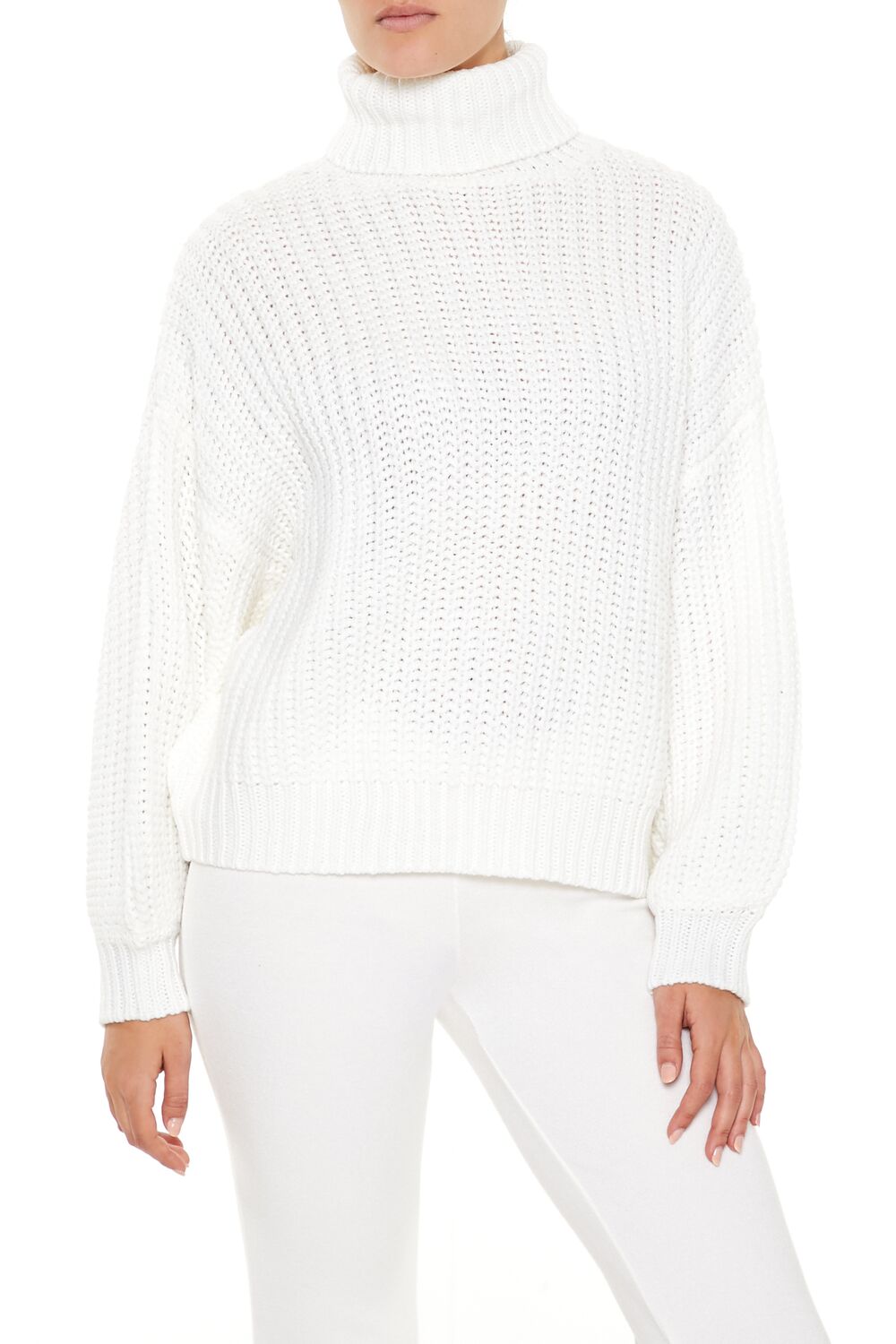 Turtleneck Knit Sweater