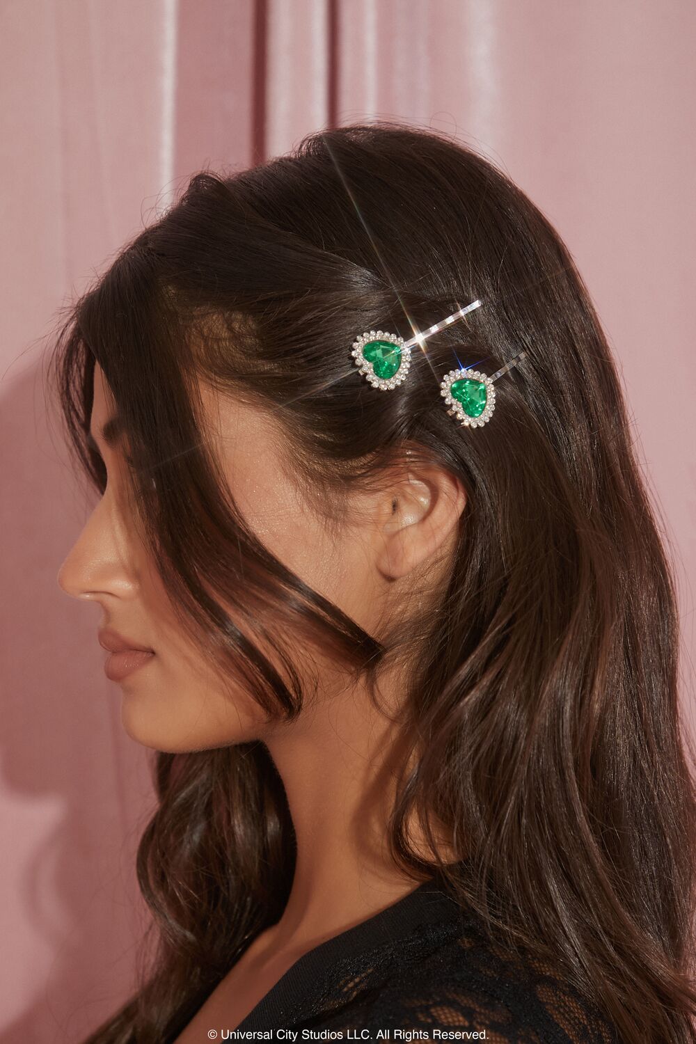 Wicked Heart Bobby Pins Set