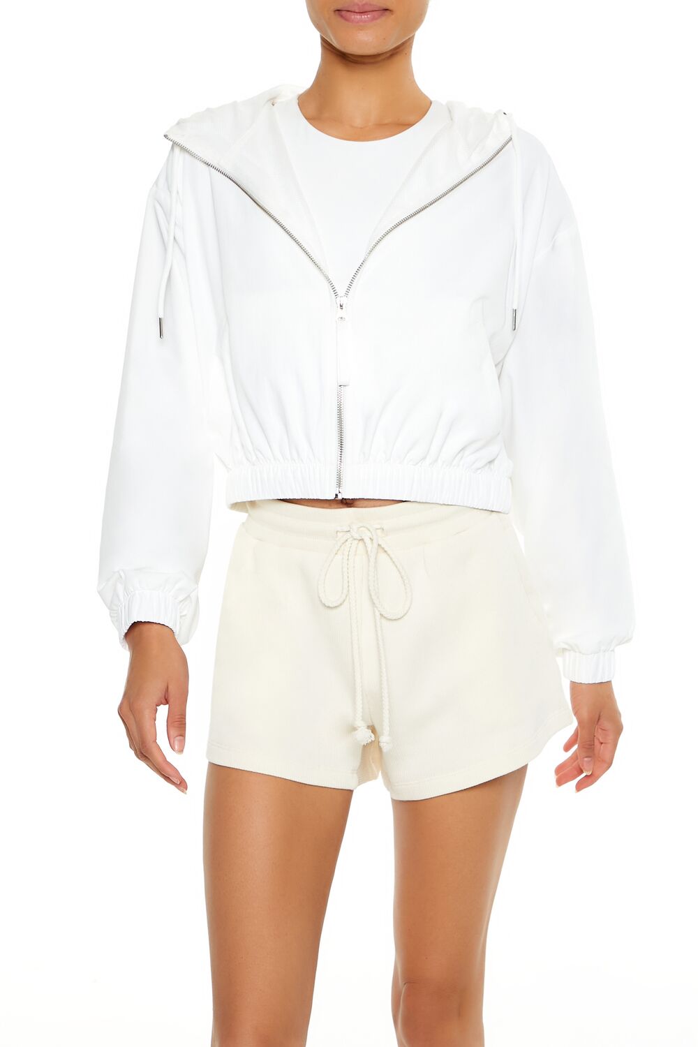 Active Hooded Zip-Up Jacket