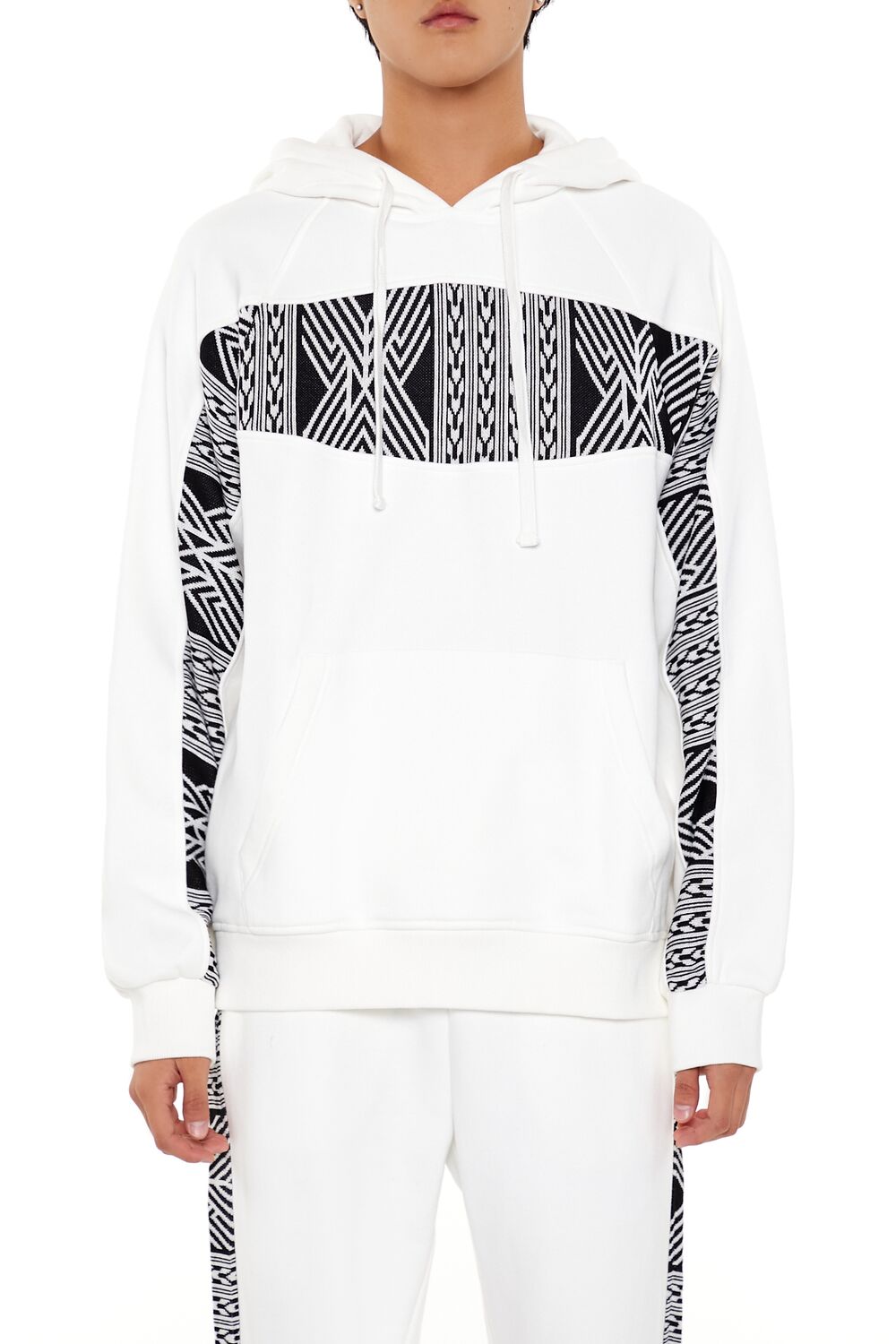 Abstract French Terry Hoodie