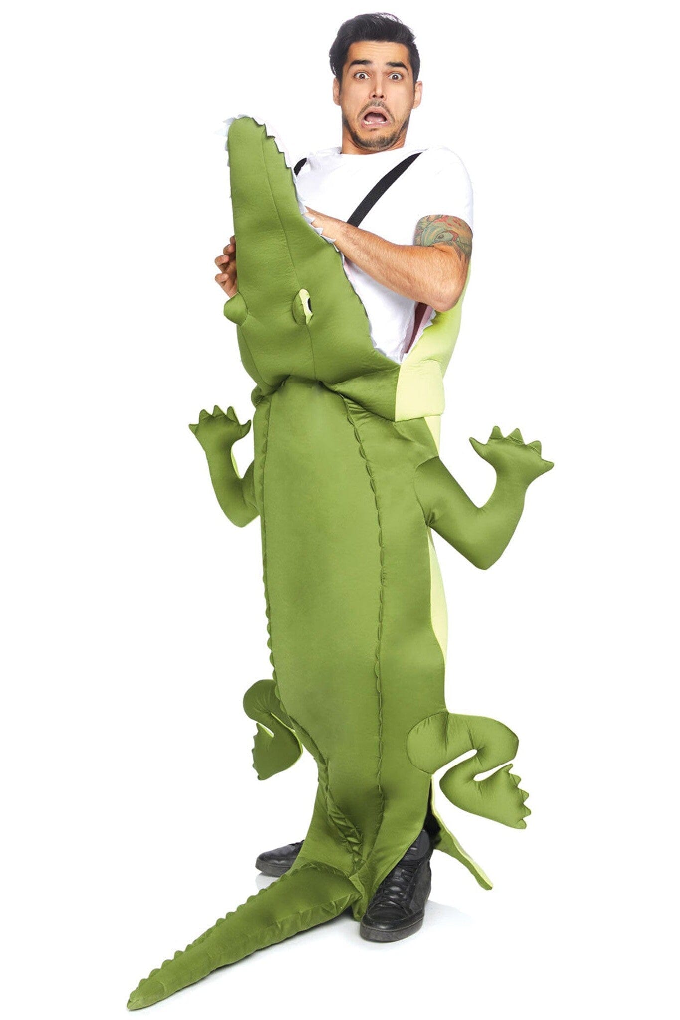 Man Eating Alligator Costume Set