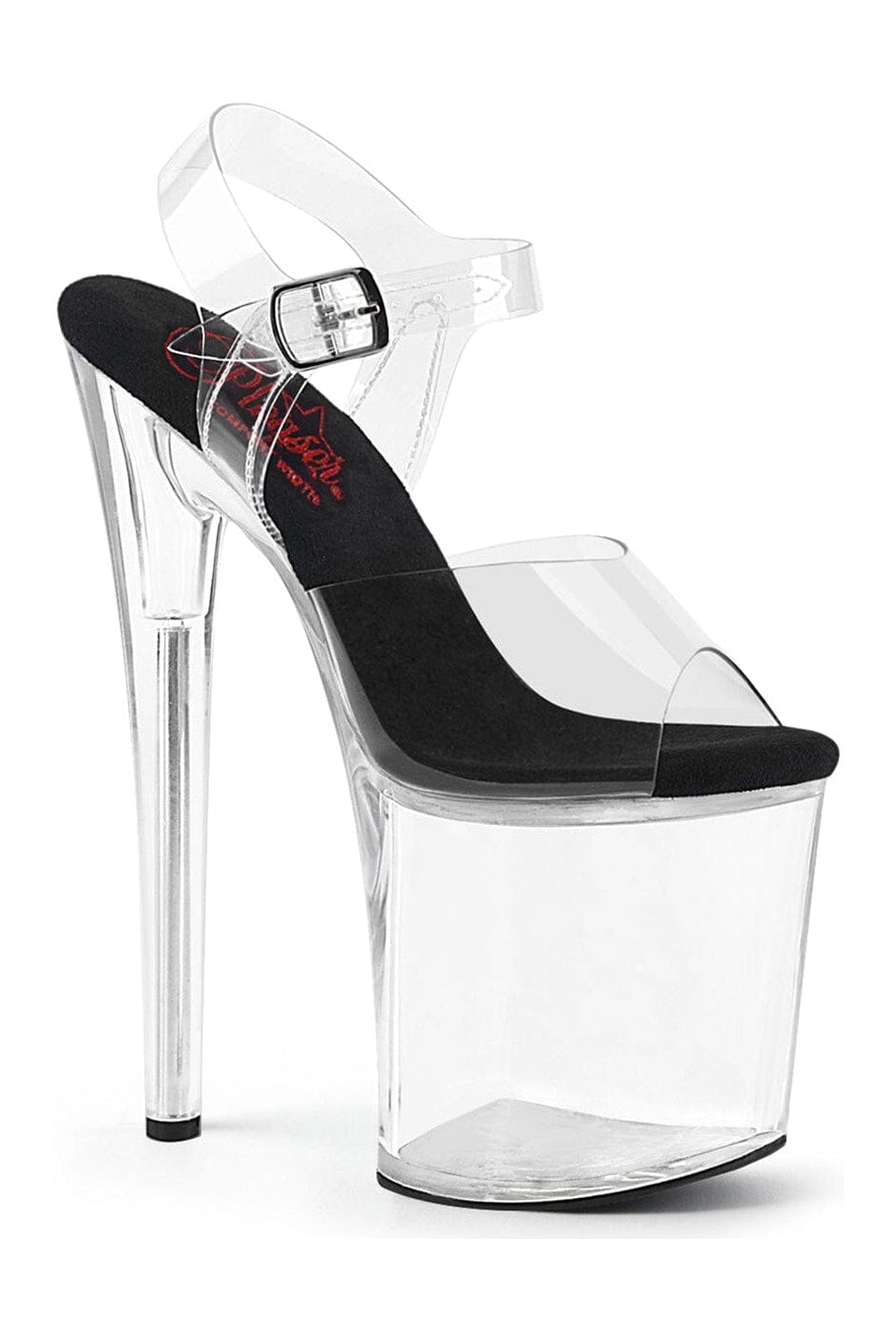 NAUGHTY-808 Clear PVC Sandal