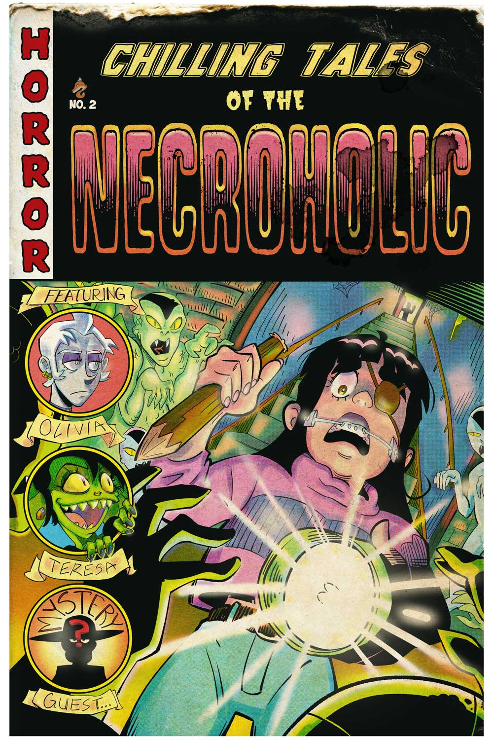 Necroholic Comic Book #2 [Signed by Author]