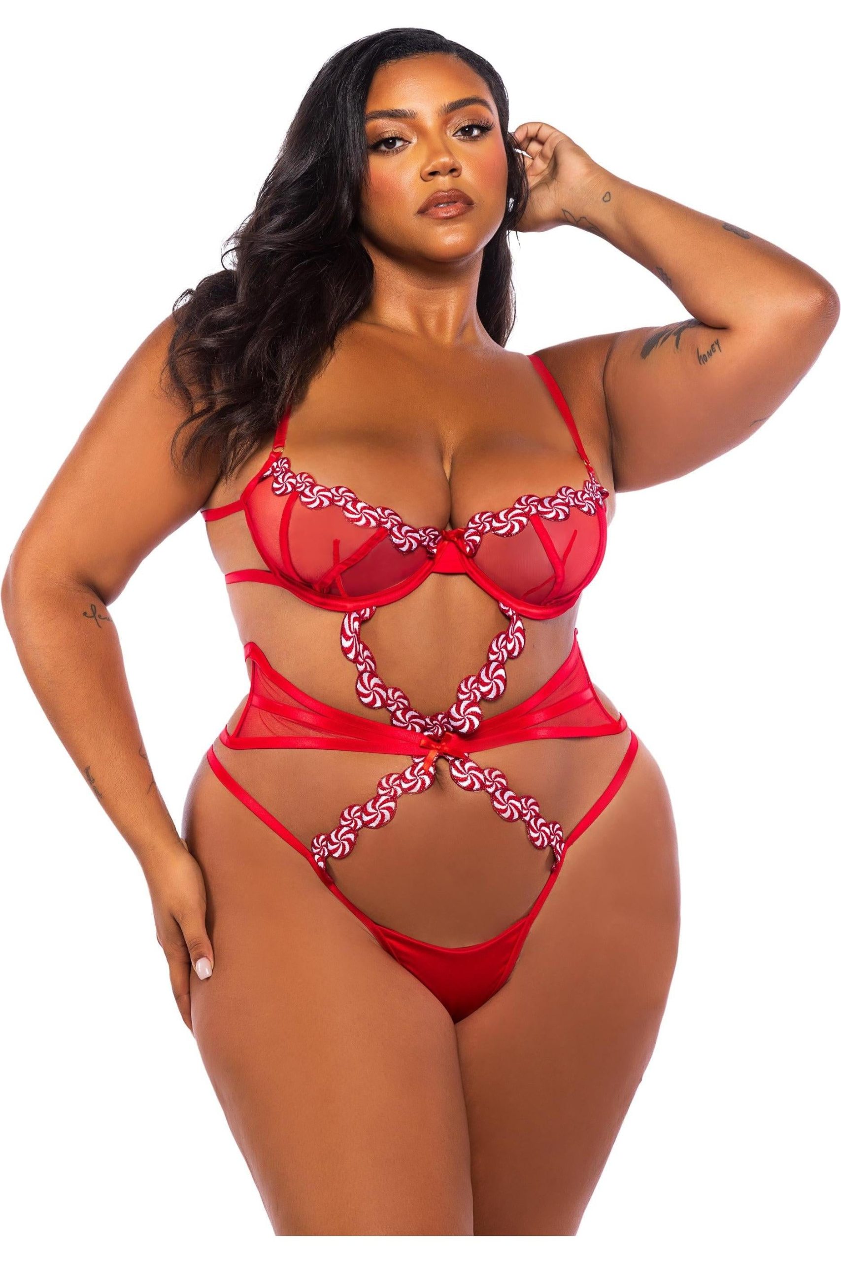 Peppermint Kiss Teddy