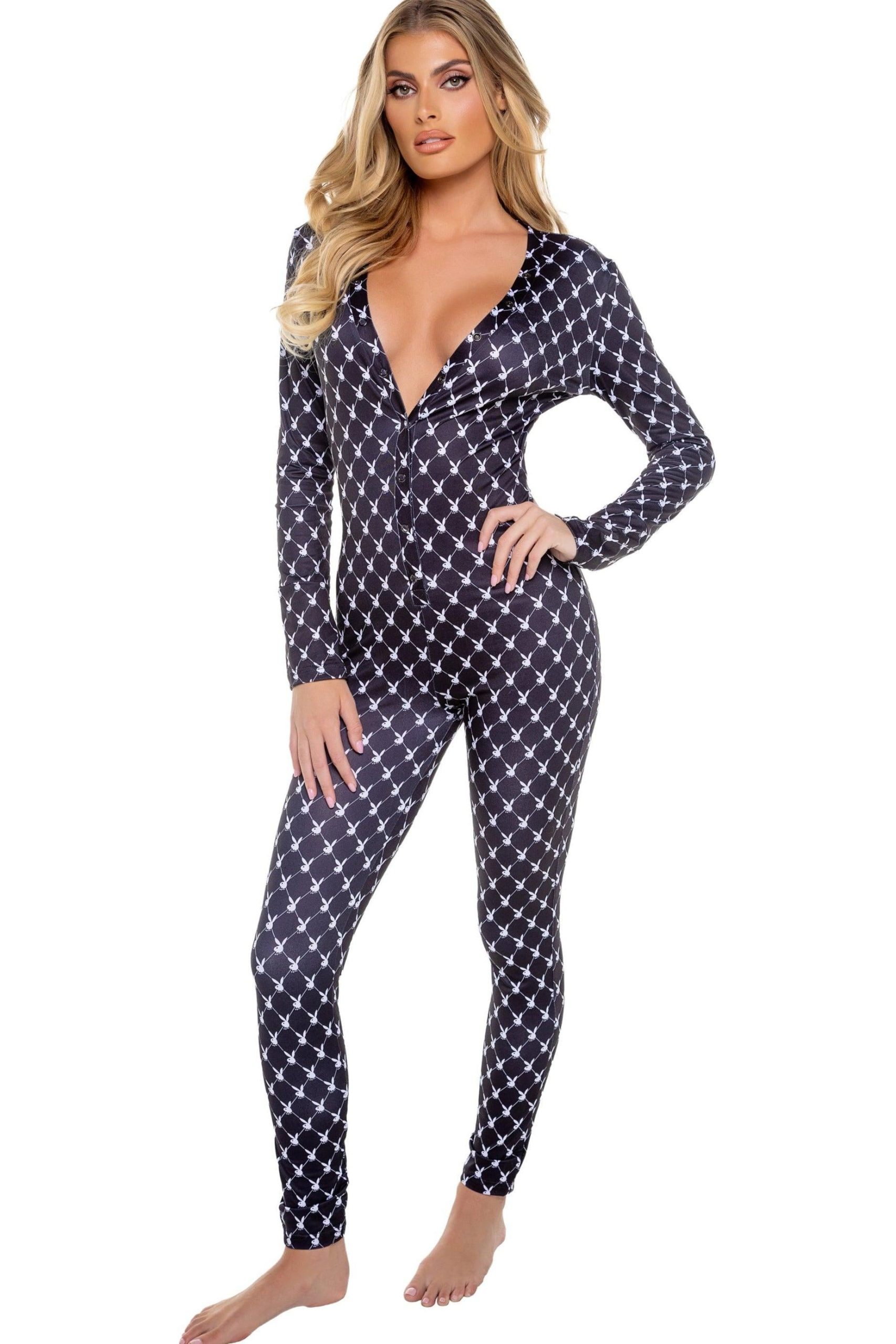 Playboy Bunny Cozy Lounge Union Suit