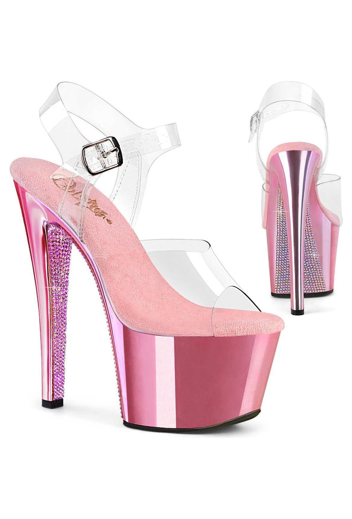 Pleaser SKY-308CHRS Sandal