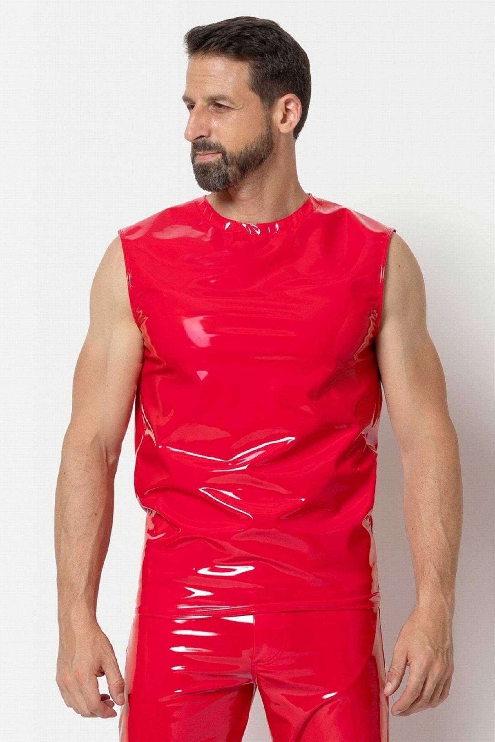 SOREN Vinyl Wife Beaters Tank