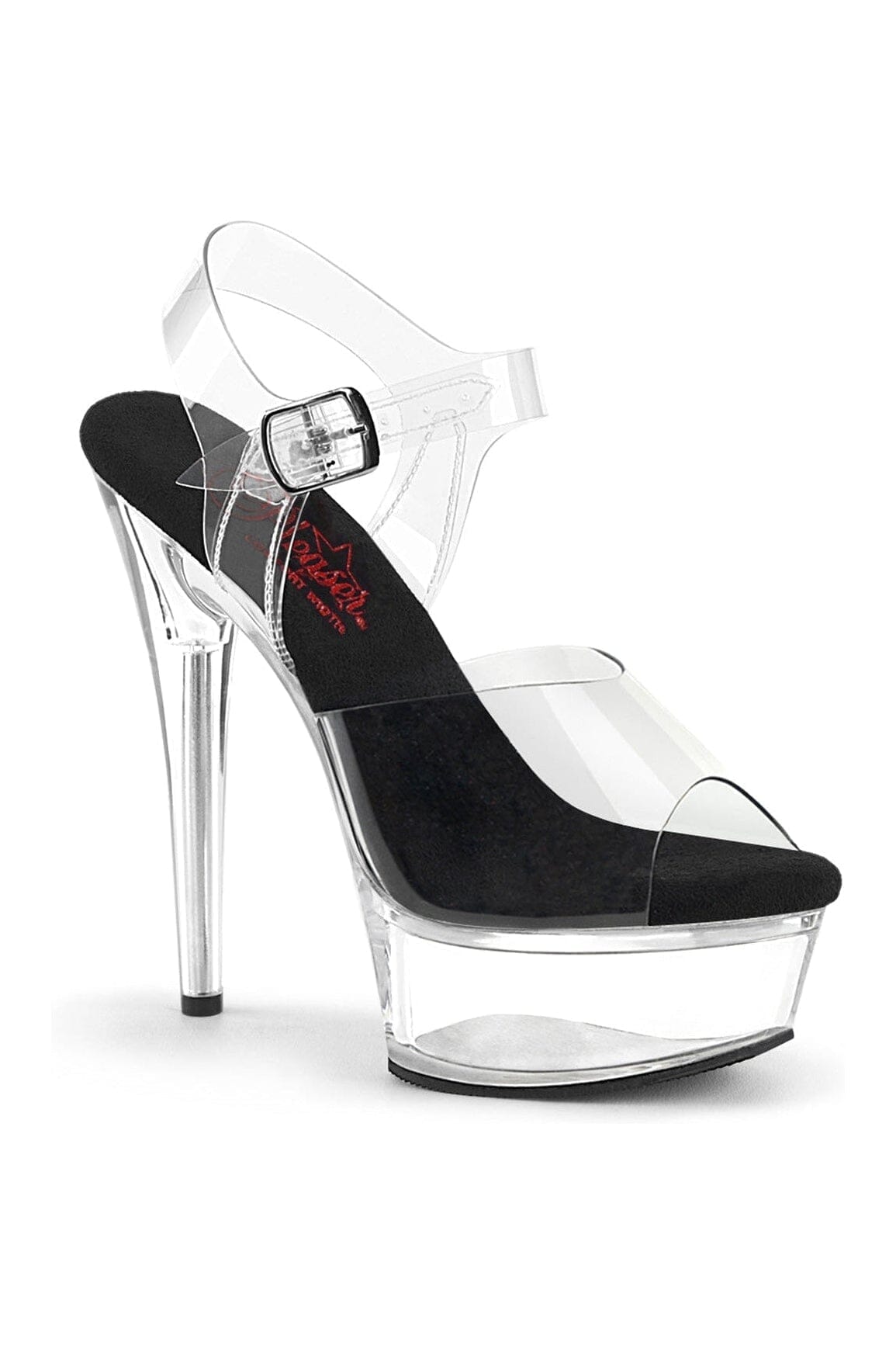 SS-EXCITE-608 Clear Vinyl Sandal