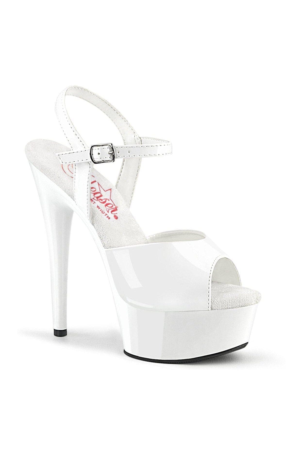 SS-EXCITE-609 Sandal | White Patent