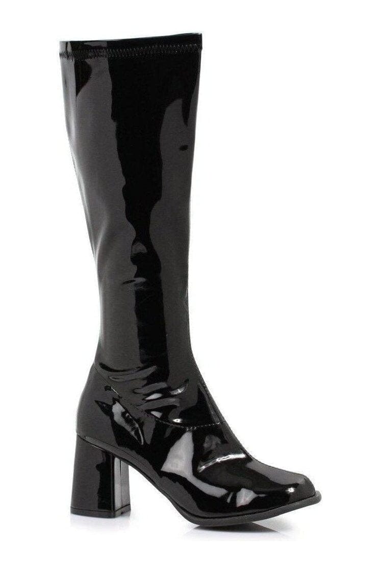 SS-GOGO-W Costume Boot | Black Patent