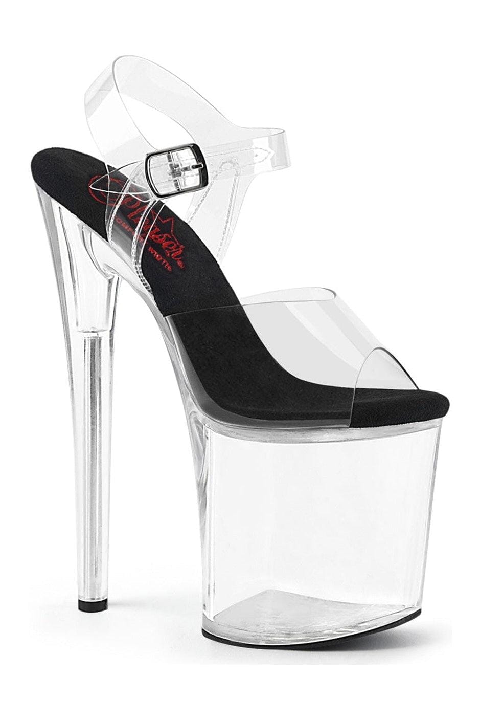 SS-NAUGHTY-808 Clear PVC Sandal