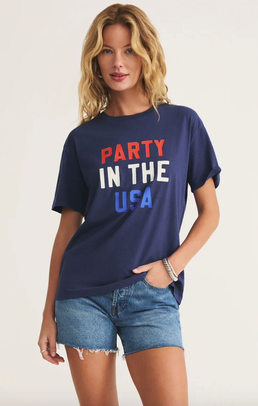 Z Supply Party Boyfriend Tee