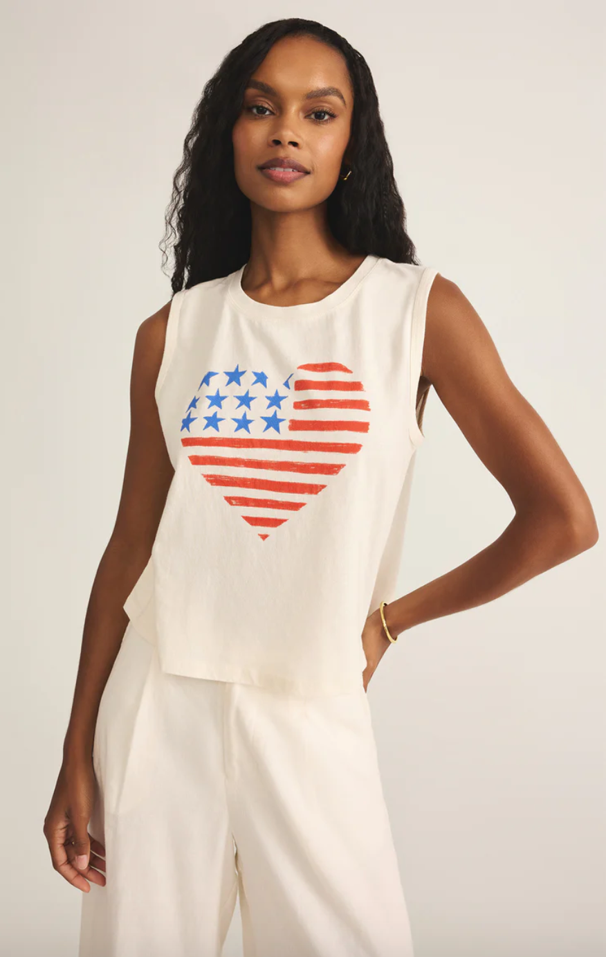 Z Supply Stars & Stripes La Mer Tank