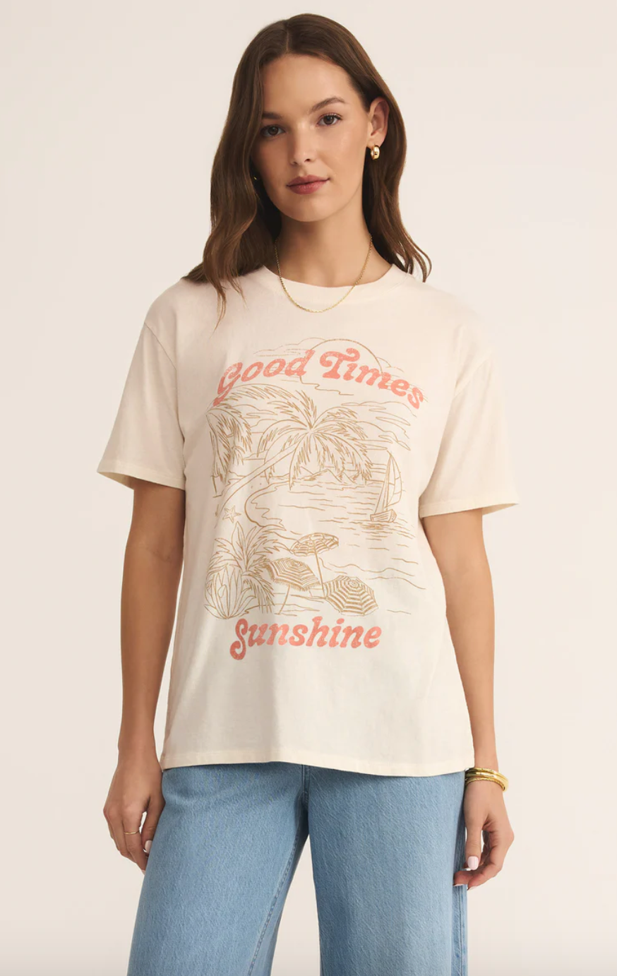 Z Supply Apres Sea Boyfriend Tee