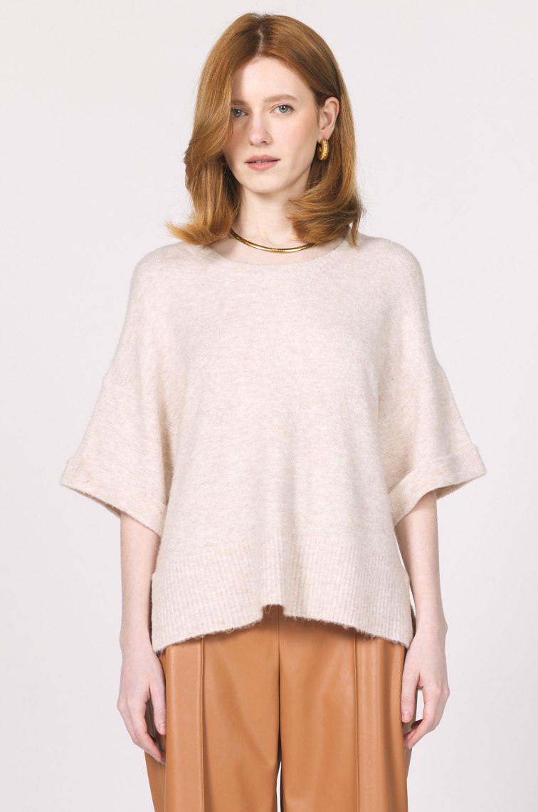 Another Love Short Sleeve Sweater Top