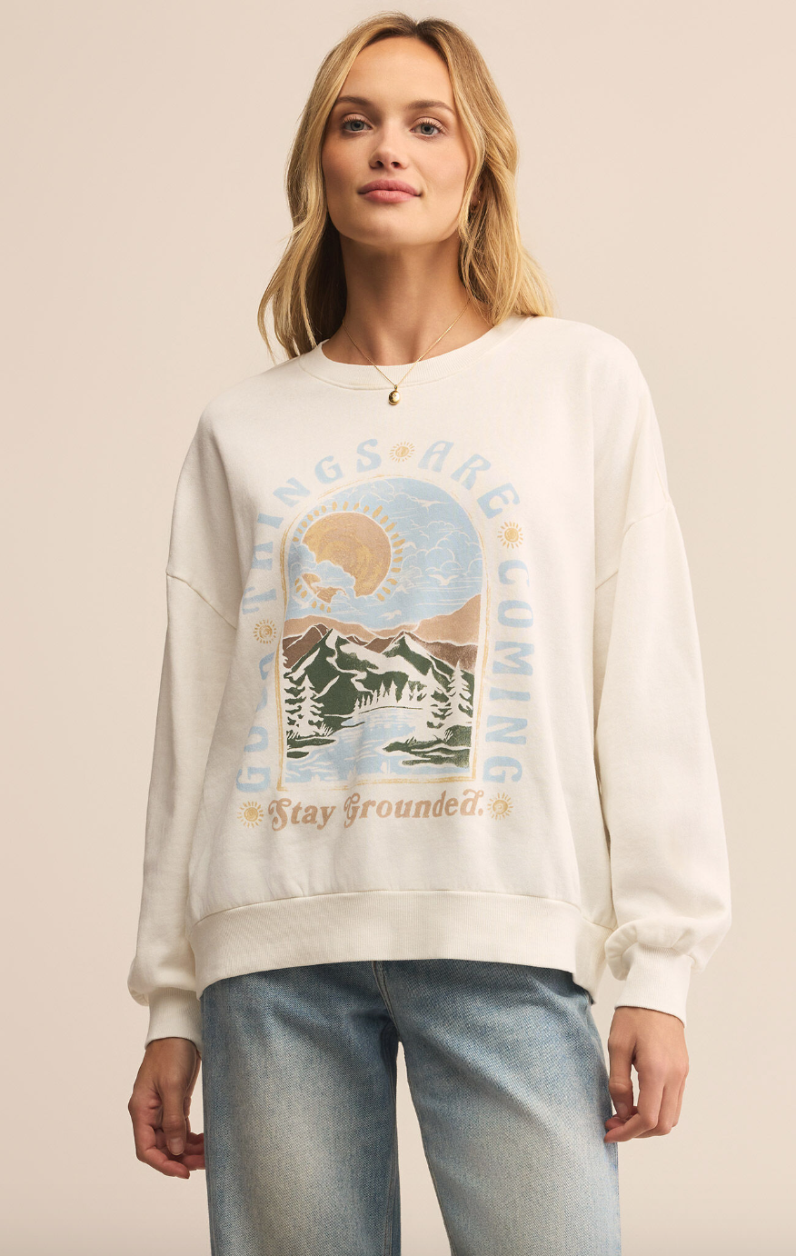 Z Supply Grounded Sunday Sweatshirt
