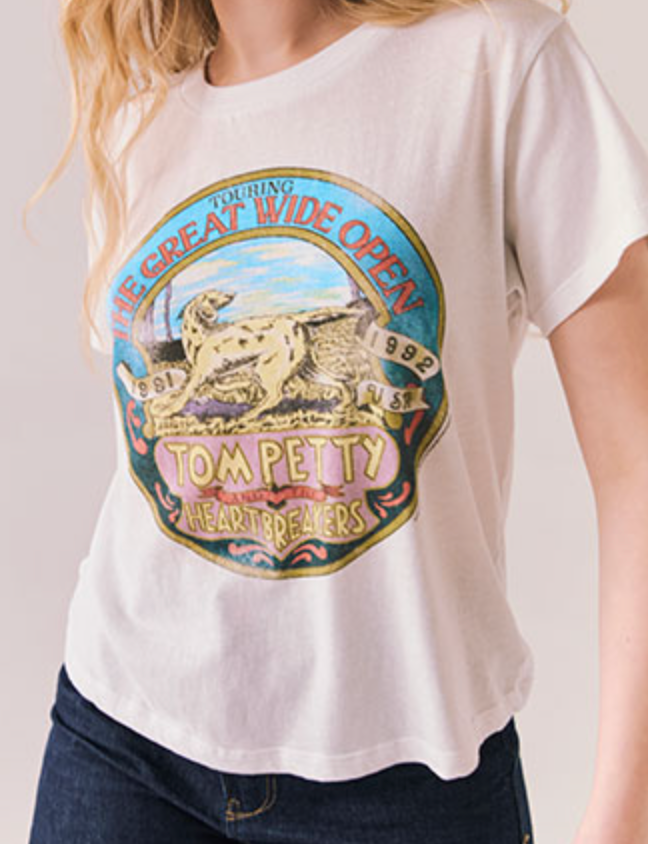 Tom Petty Tee-The Great Wide Open