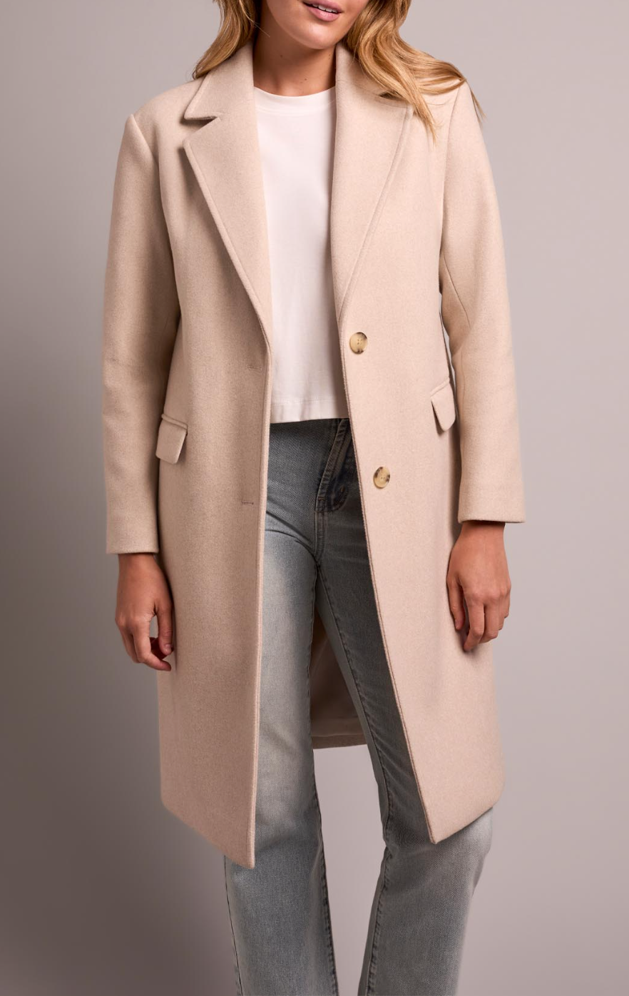 Tribal Trench Coat w/Fooler Hoodie