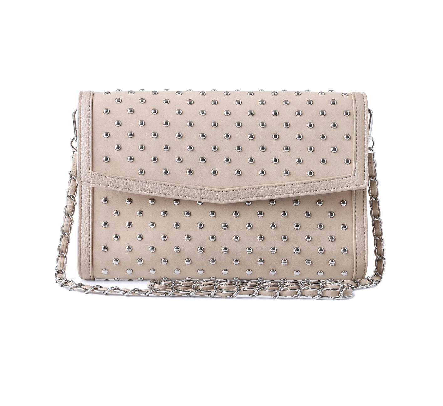 Beth Studded Clutch