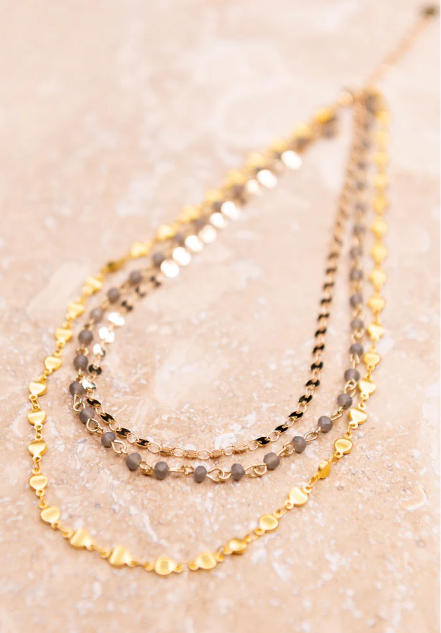 Trinity Tri Necklace