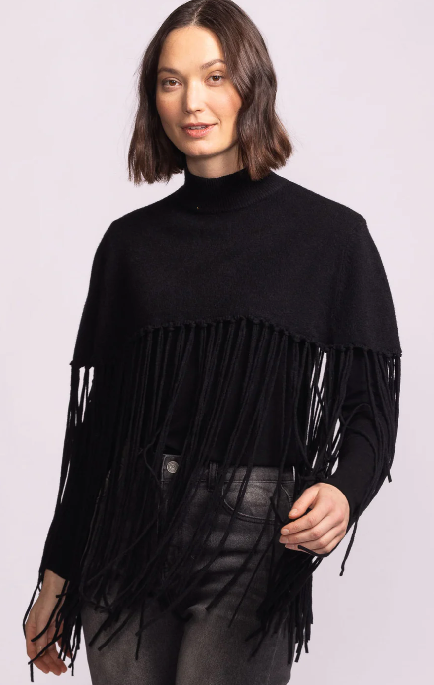 Alma Fringe Shrug