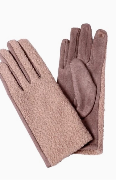 Boucle Texting Gloves
