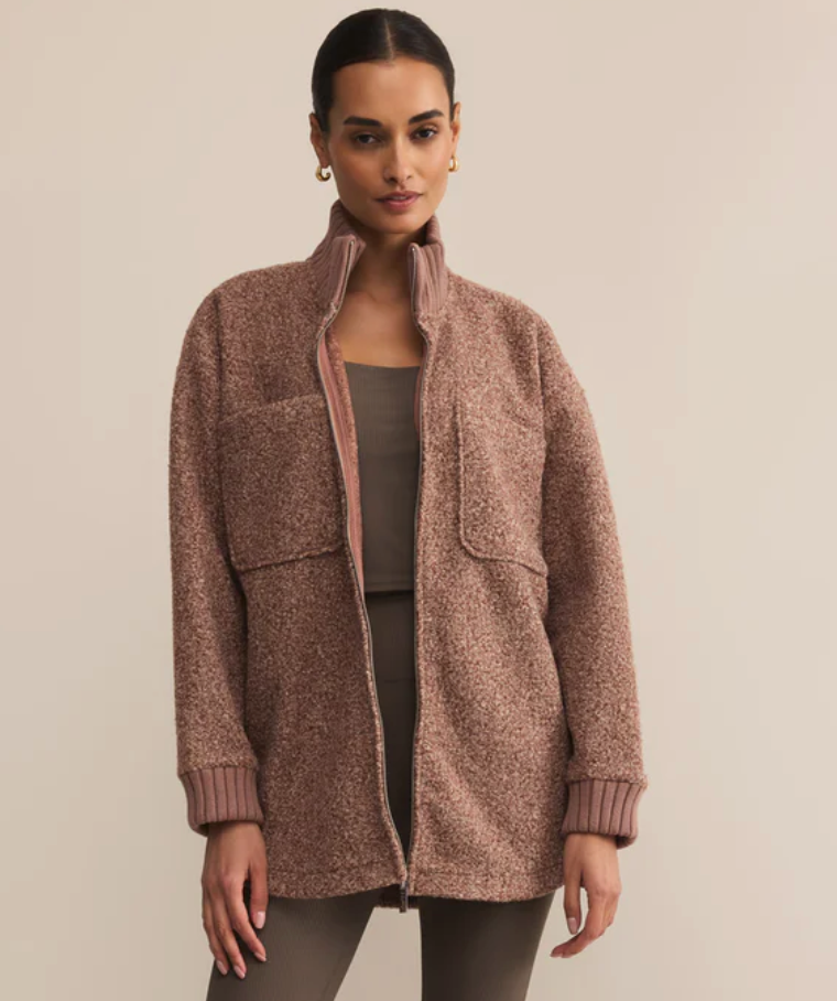 Z Supply Downhill Fuzzy Jacket