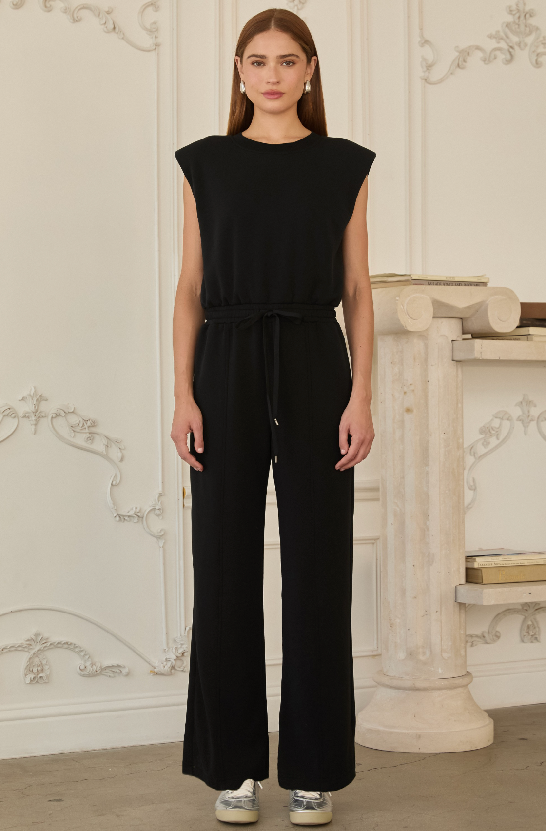 Modal Jumpsuit-Black