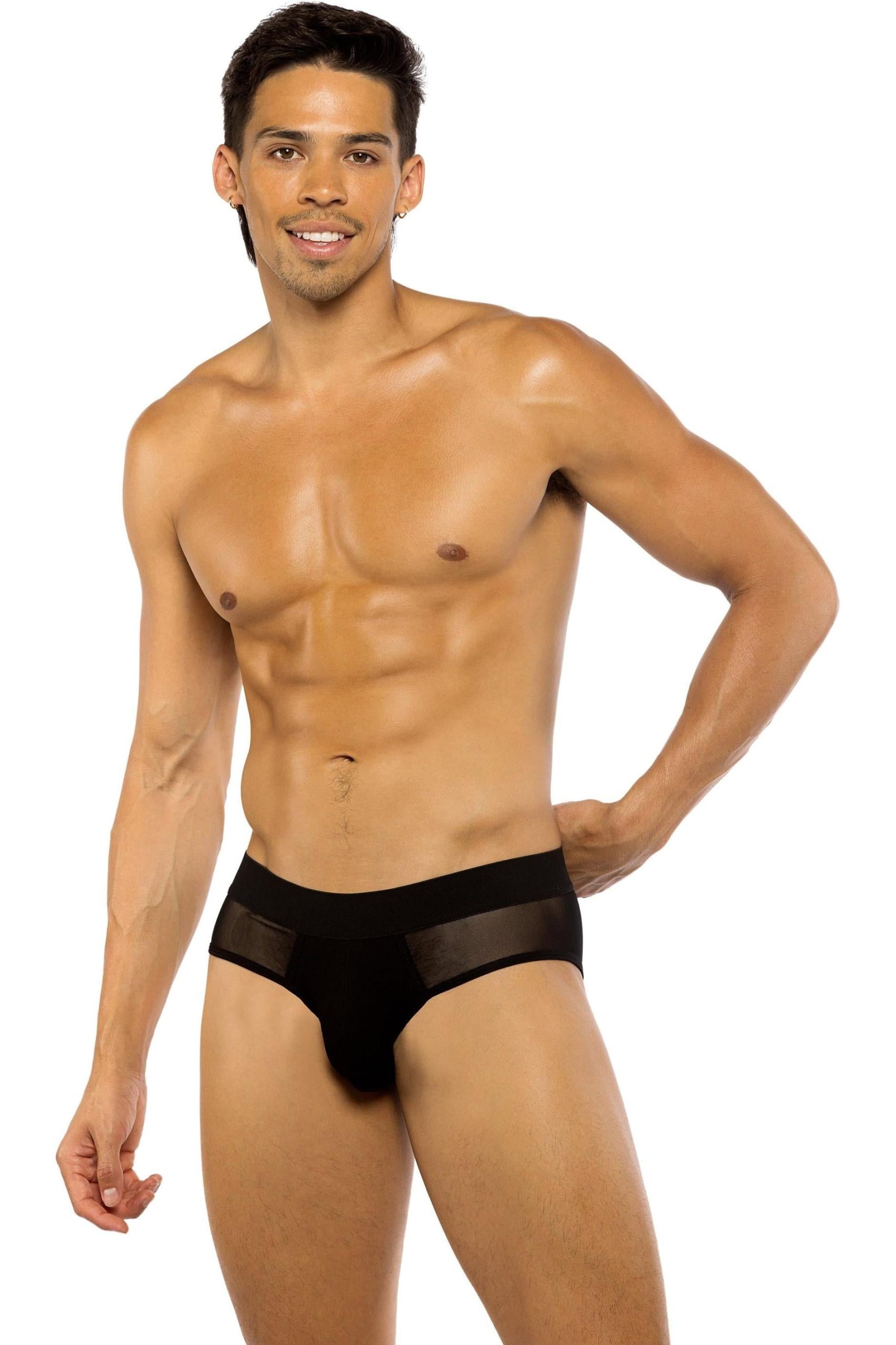 Sheer Peek-A-Boo Briefs