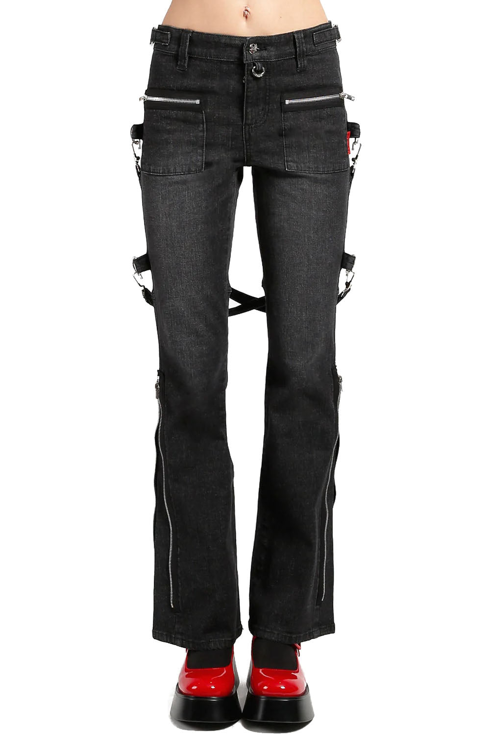 Tripp NYC Night Rider Jeans [BLACK DENIM]