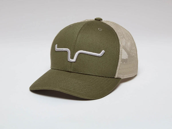 Kimes Ranch Unisex Weekly Moss Cotton Twill Trucker Cap