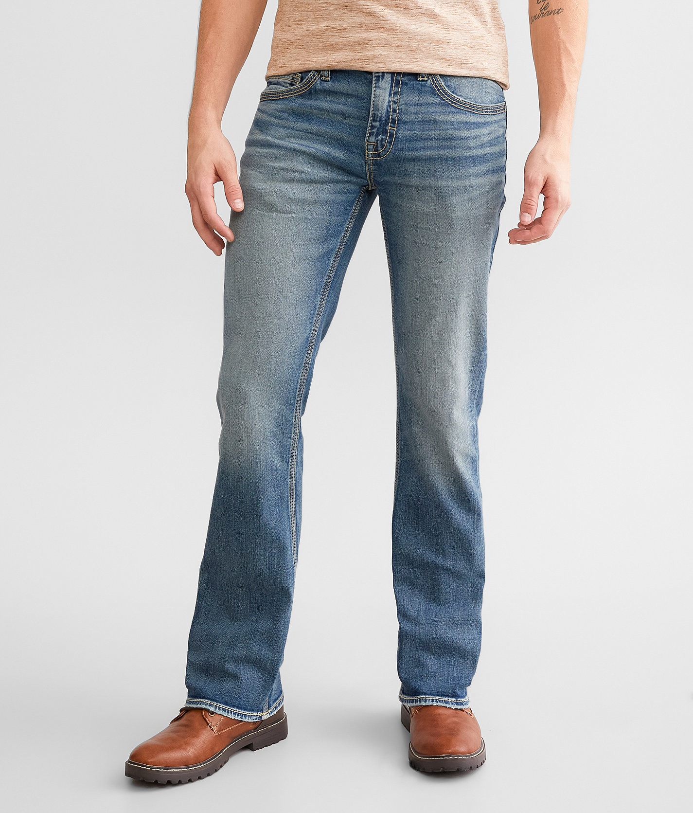 BKE Aiden Boot Stretch Jean - Men's Jeans in Alson