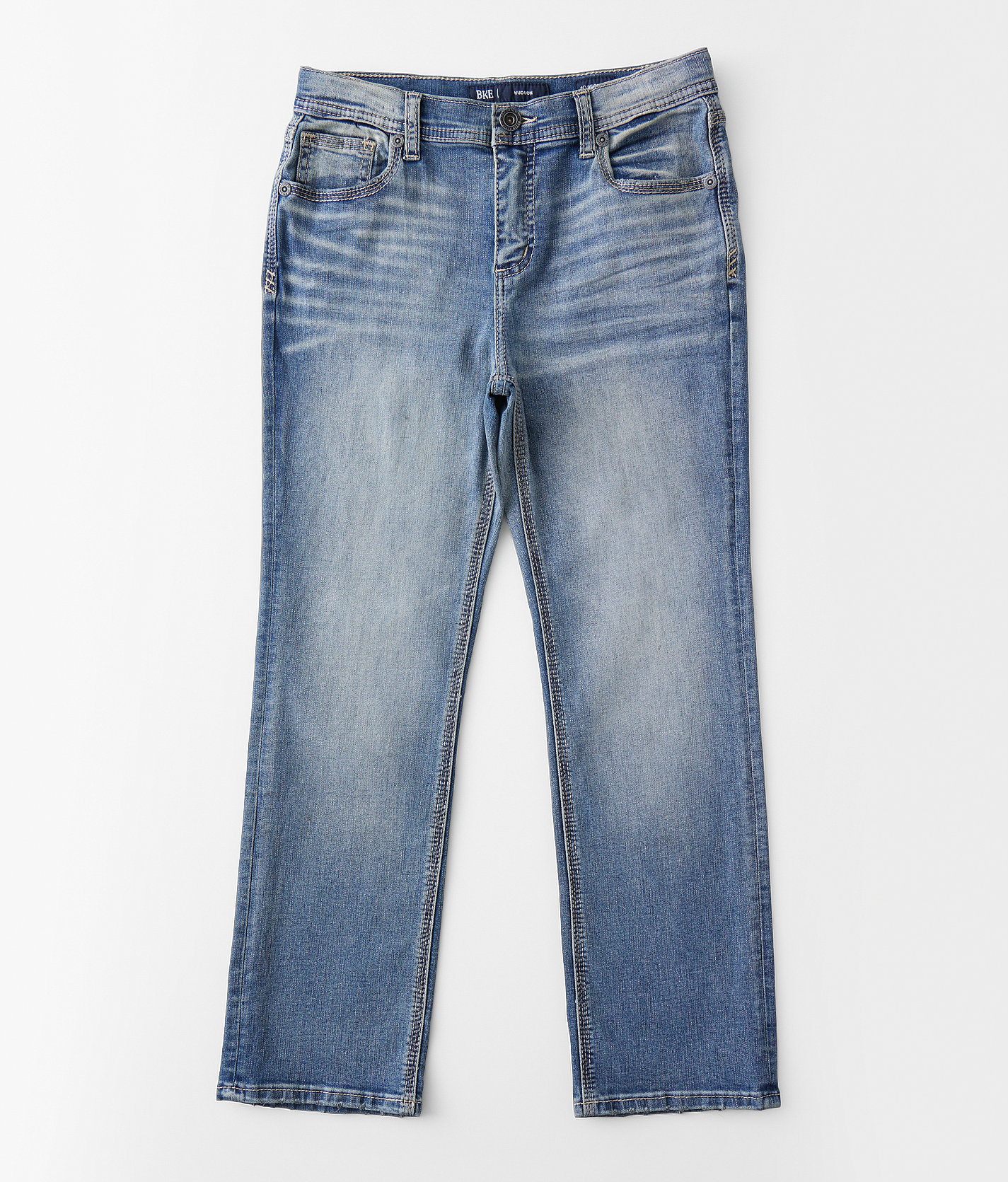 Boys - BKE Relaxed Straight Stretch Jean - Boy's Jeans in Askew