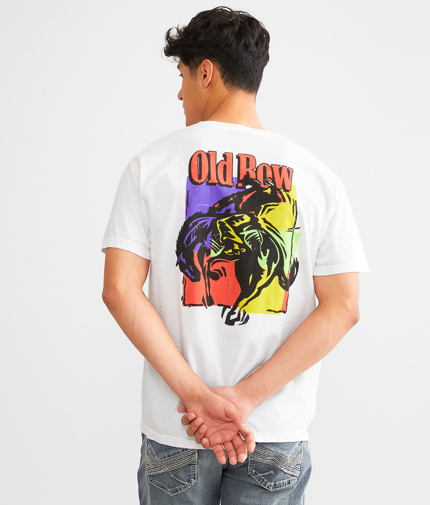 Old Row Cowboy T-Shirt - Men's T-Shirts in White