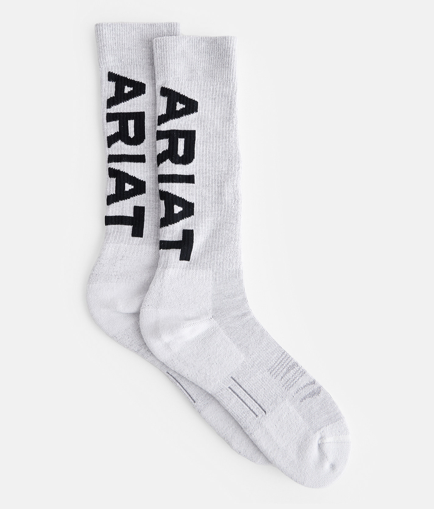 Ariat VenTEK™ Western Boot Socks - Men's Socks in Grey