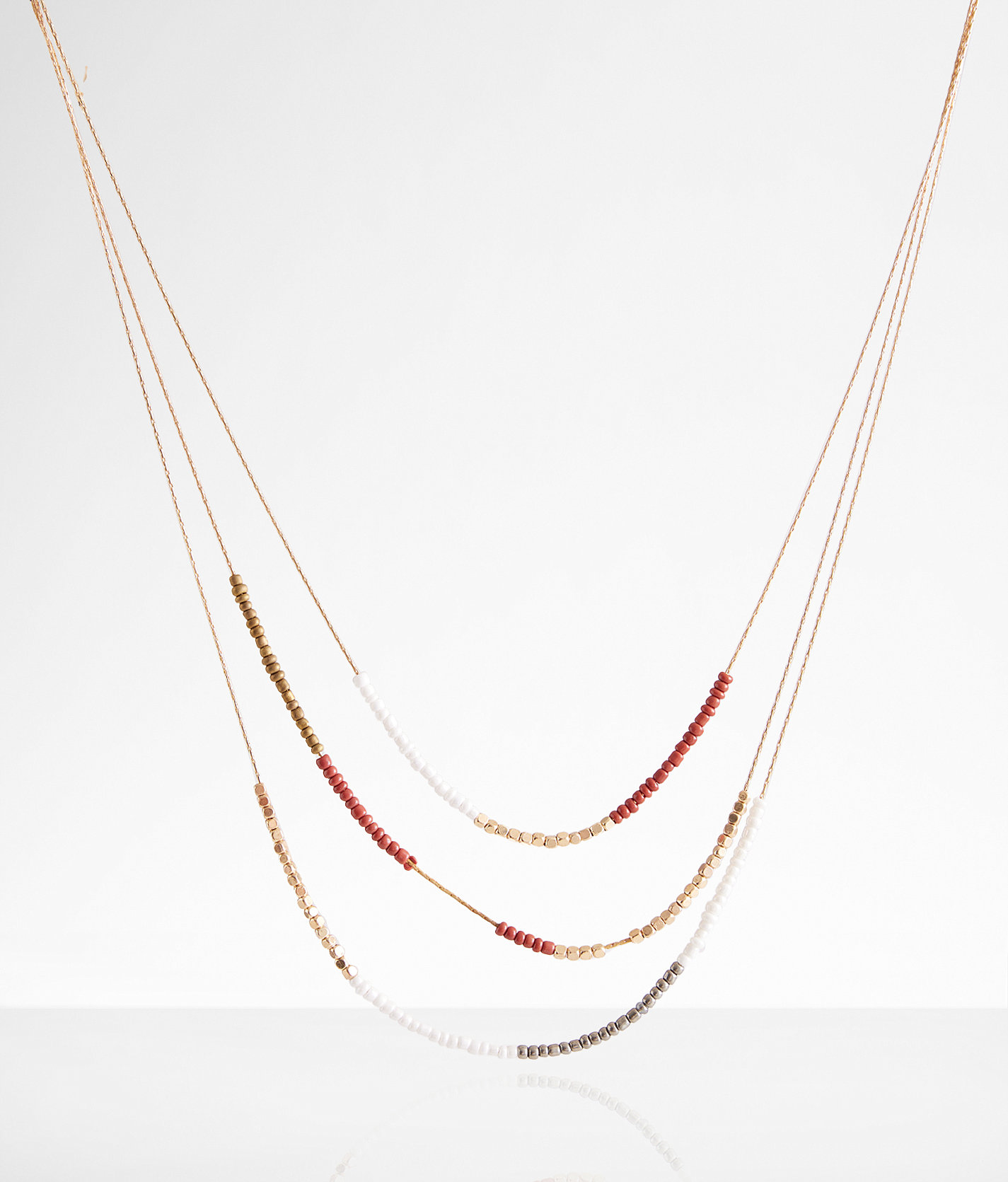 boutique by BKE Layered Necklace - Women's Jewelry in Gold Multi
