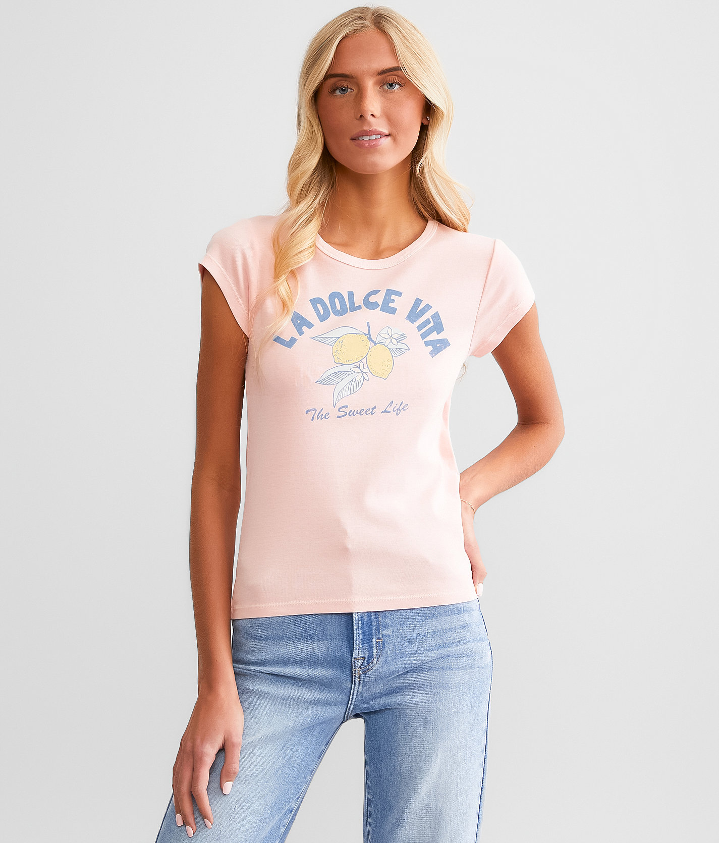 Z Supply Dolce Cheeky T-Shirt - Women's T-Shirts in Pink Lemonade