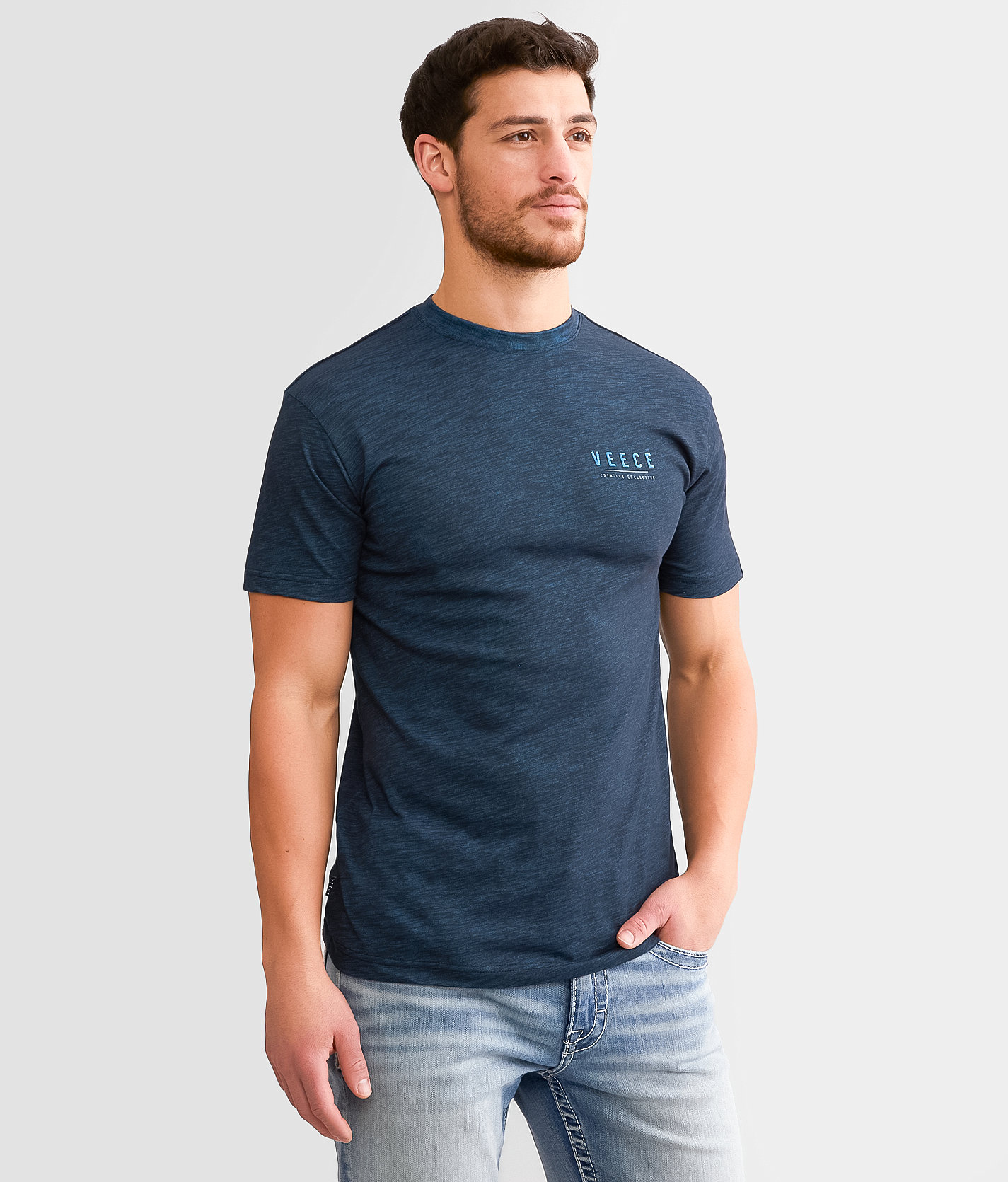 Veece Layers T-Shirt - Men's T-Shirts in Cobalt Black
