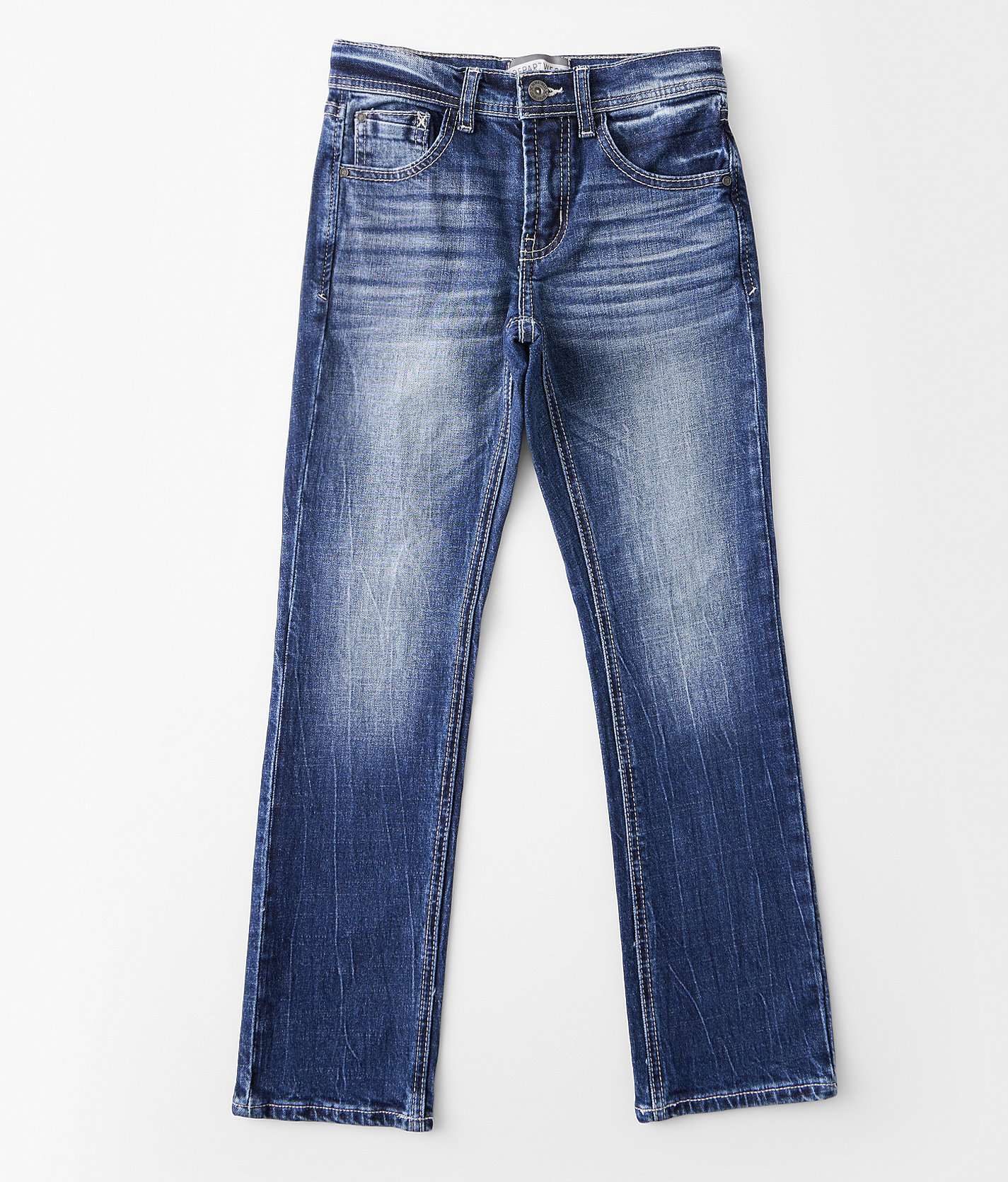 Boys - Departwest Trouper Jr. Straight Stretch Jean - Boy's Jeans in Brooks