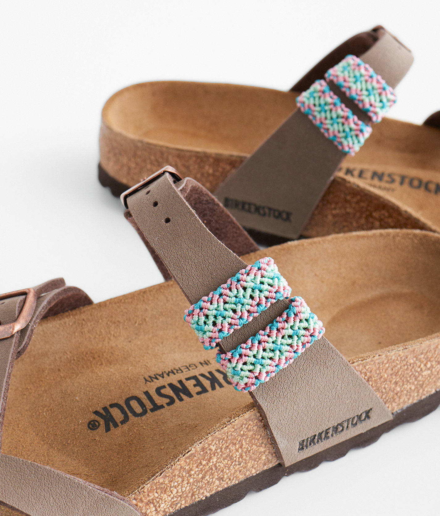 boutique by BKE 4 Pack Braided Bands - Women's Jewelry in Blue Pink White