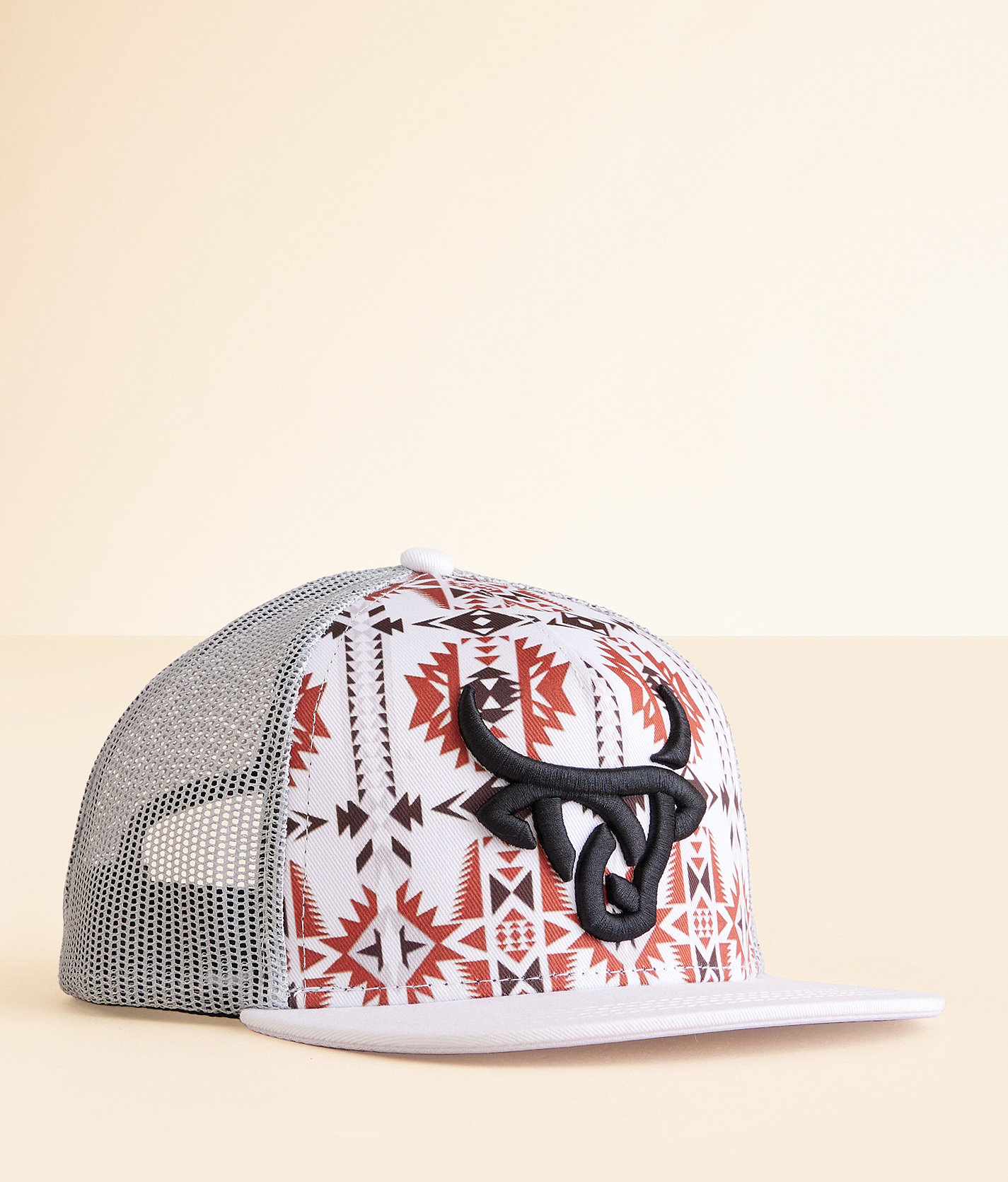 Boys - Lost Calf Maverick Trucker Hat - Boy's Hats in White