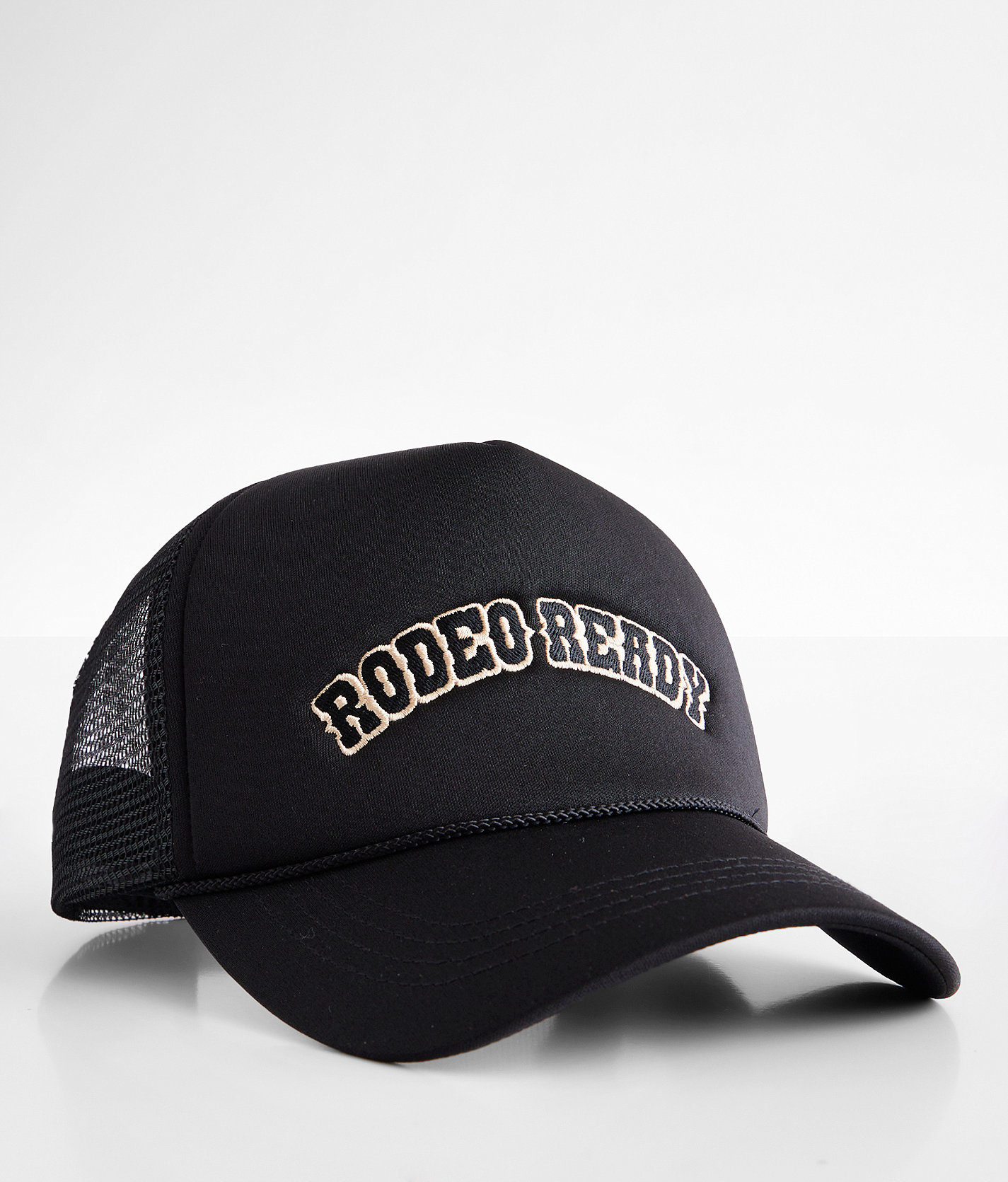 David & Young Rodeo Ready Trucker Hat - Women's Hats in Black