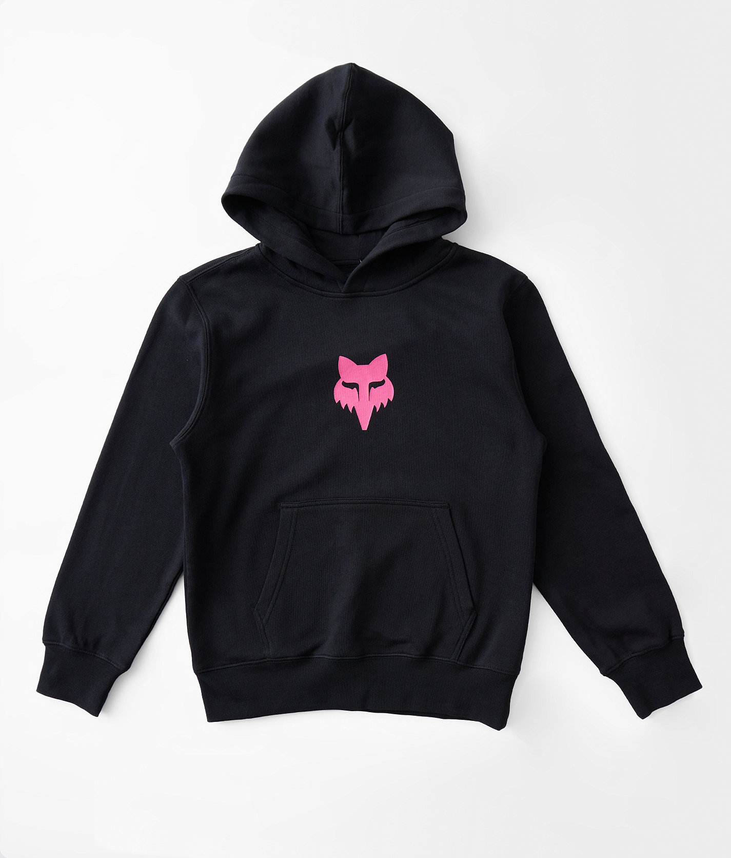 Boys - Fox Legacy Hooded Sweatshirt - Boy's Sweatshirts in Black Pink