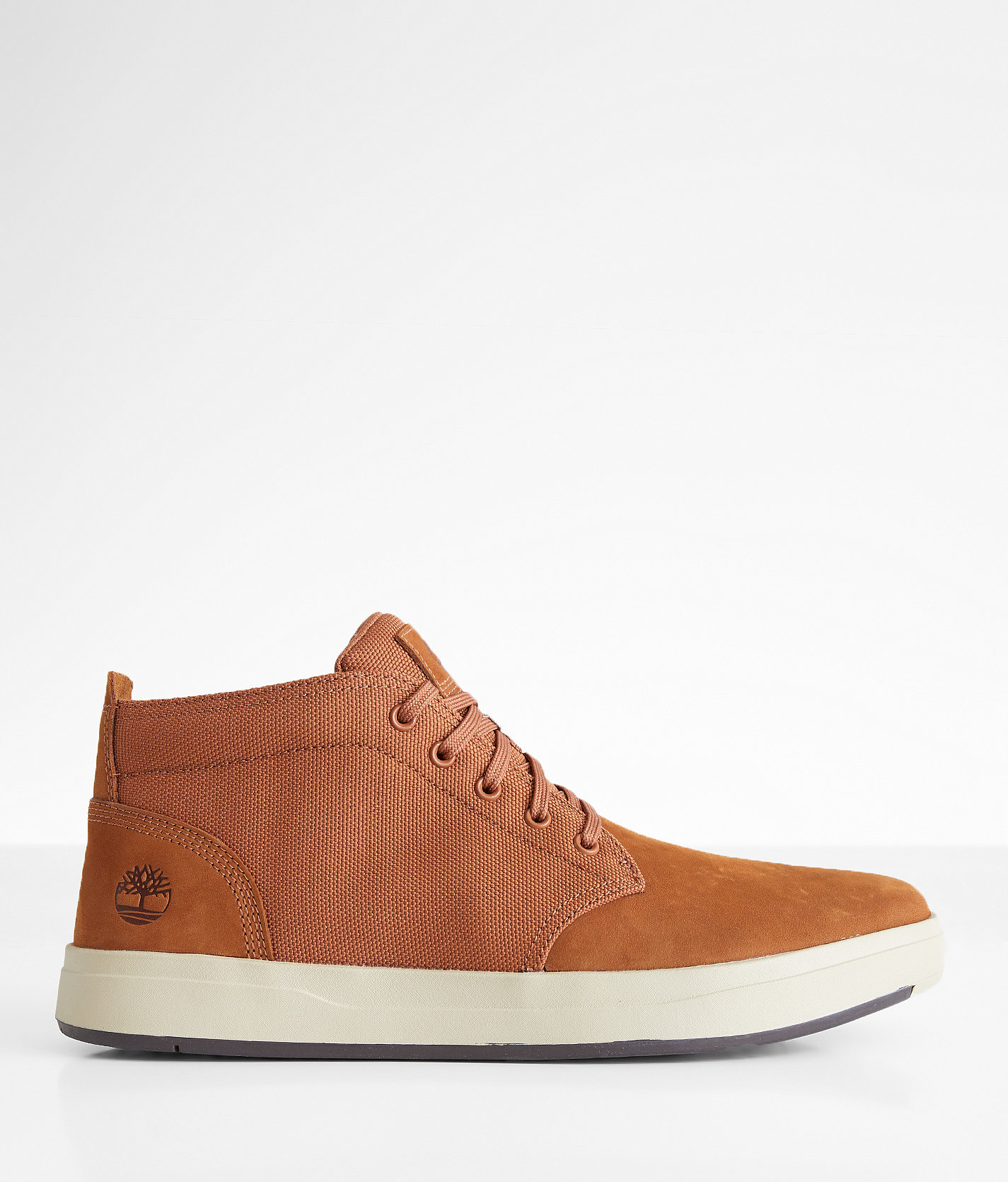 Timberland® Davis Leather Chukka Shoe - Men's Shoes in Rust Nubuck