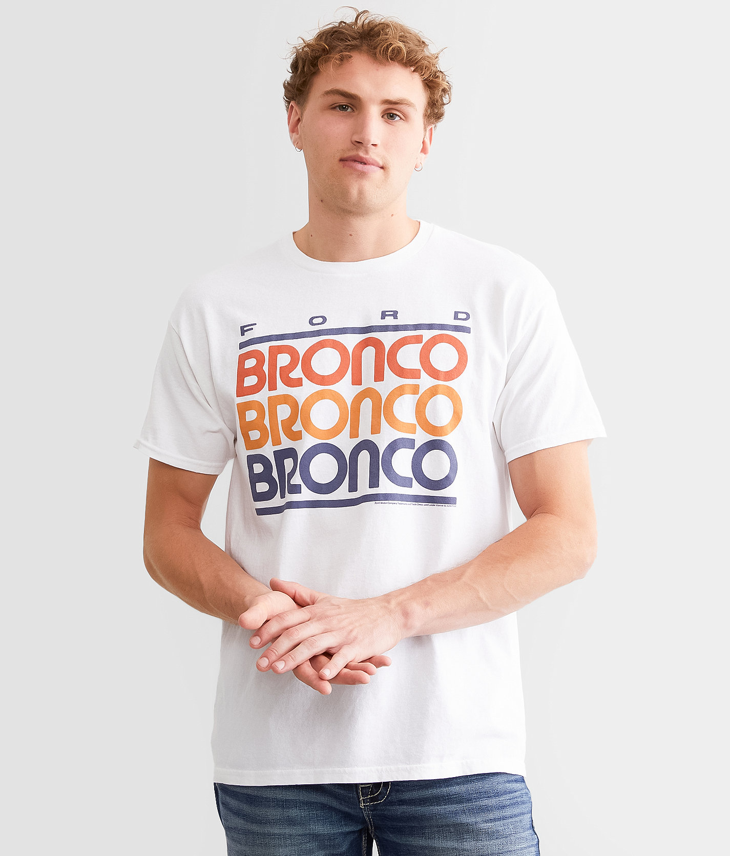 Junkfood Ford Bronco T-Shirt - Men's T-Shirts in White