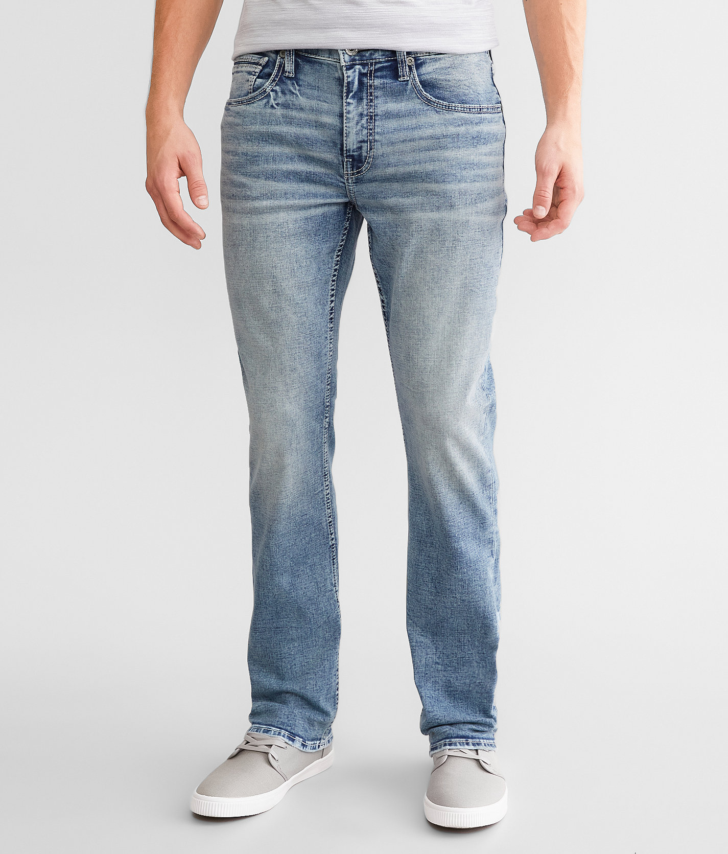 BKE Jake Straight Stretch Jean - Men's Jeans in Duke