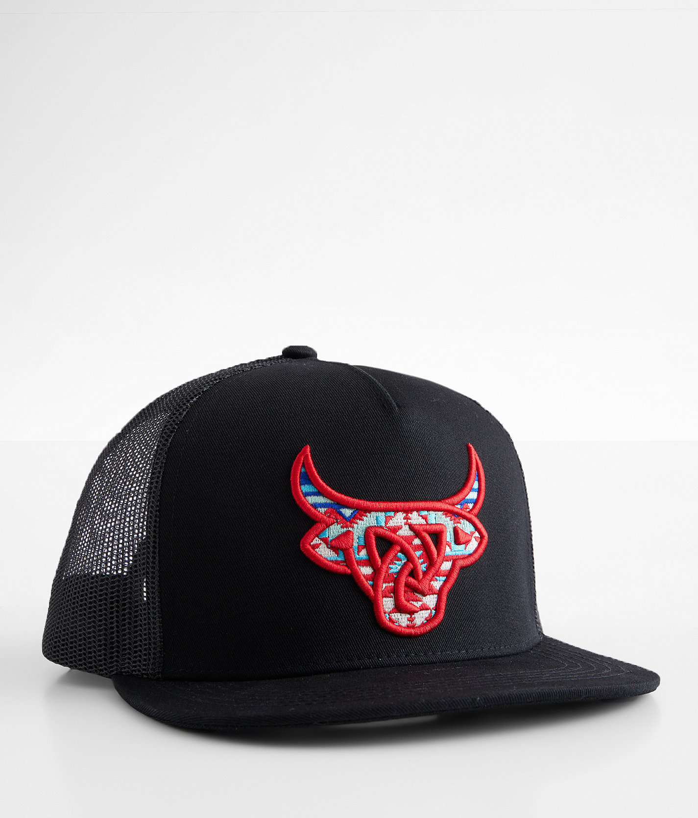 Lost Calf Maya Trucker Hat - Men's Hats in Black