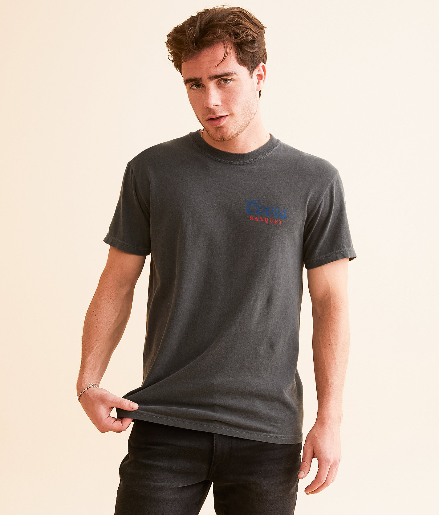 tee luv Coors® Banquet T-Shirt - Men's T-Shirts in Pepper