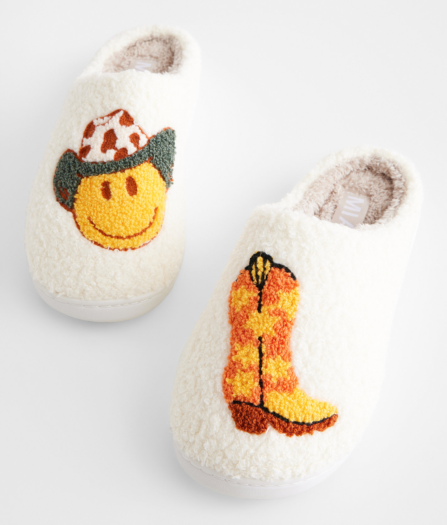 Mia Cozi Smiley Western Slipper - Women's Shoes in Cowboy Smiley